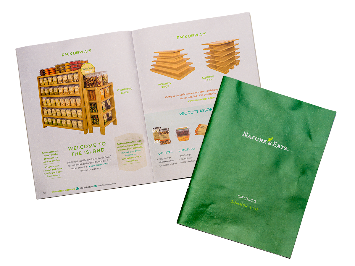 Packaged Food Brand, Trade Show Product Catalog