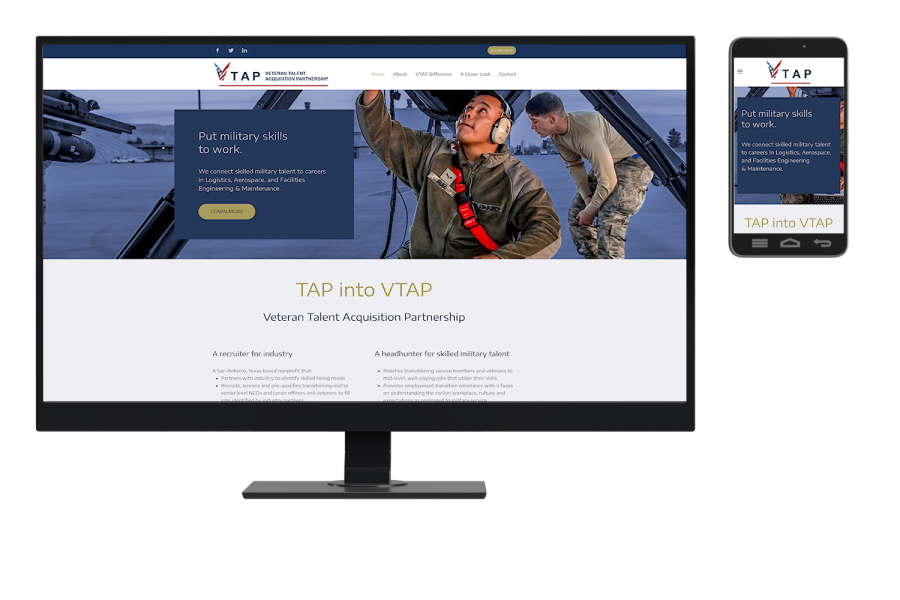 Veteran Talent Acquisition Partnership Website